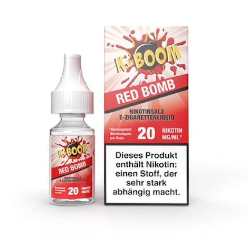 Red Bomb 20mg NicSalt - K-Boom